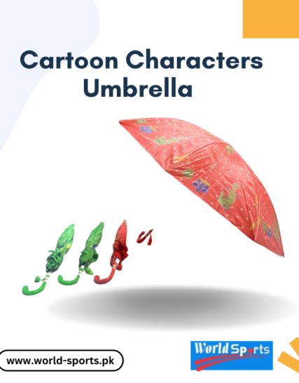 Cartoon Characters Kids Umbrella – Lightweight, Colorful, and Durable Rain Protection