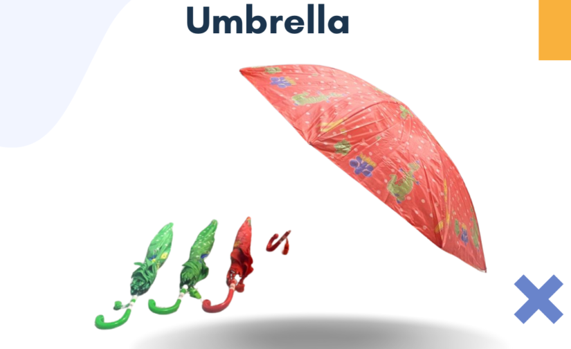 Cartoon Characters Kids Umbrella – Lightweight, Colorful, and Durable Rain Protection