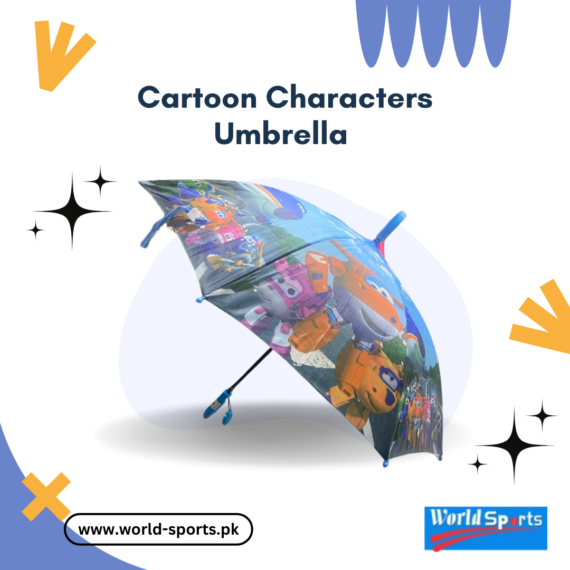 Cartoon Characters Kids Umbrella – Fun, Durable, and Lightweight Rain & Sun Protection