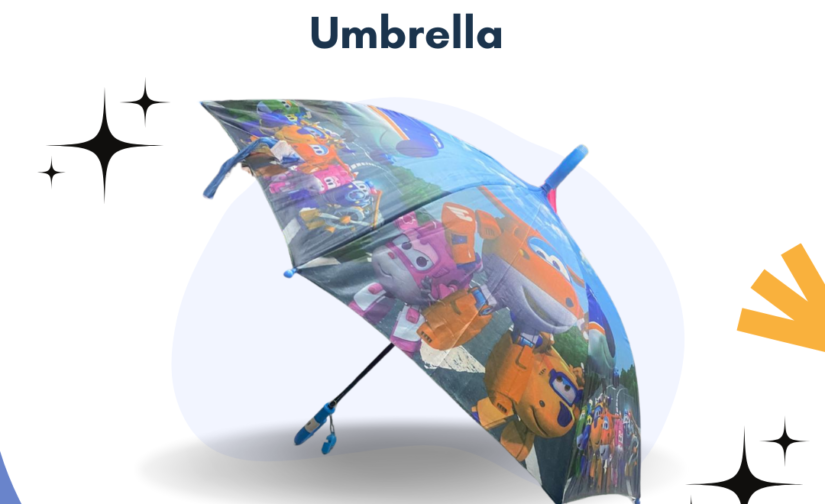 Cartoon Characters Kids Umbrella – Fun, Durable, and Lightweight Rain & Sun Protection