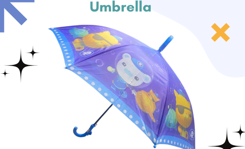 Cartoon Characters Umbrella - Fun and Durable Kids Umbrella with Favorite Character Designs
