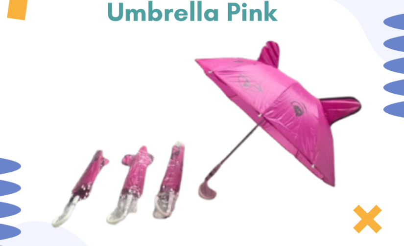 Cat with Ear Umbrella Pink - Cute and Practical Cat-Shaped Umbrella for All Ages