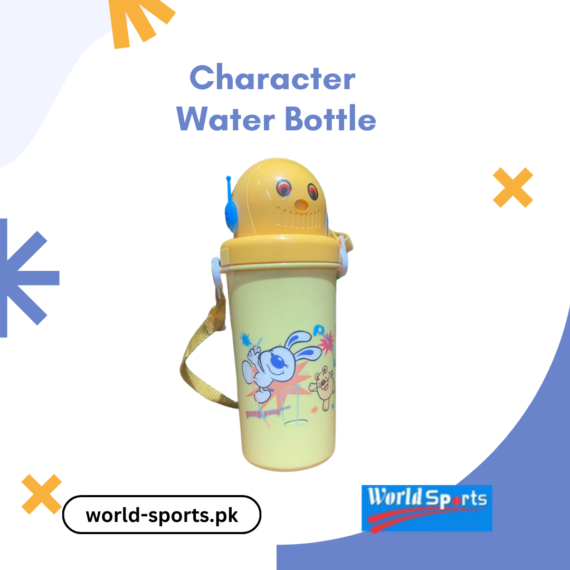 Character Water Bottle - BPA-Free, Leak-Proof, Fun & Durable Hydration Bottle with Unique Design