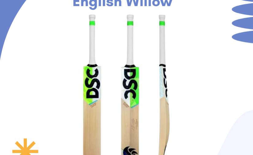 DSC Split 111 English Willow Cricket Bat - Premium Lightweight Bat for Power and Precision