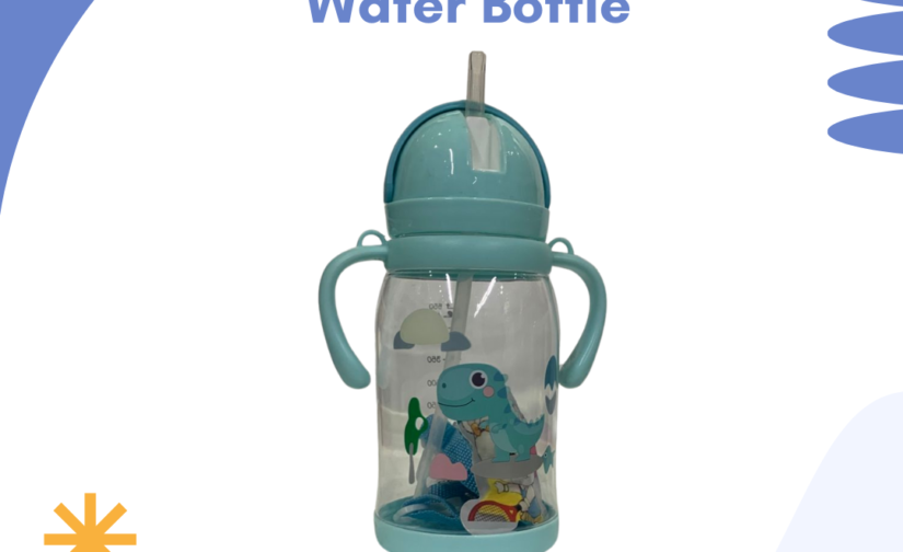 Dinosaur Water Bottle - 600ml BPA-Free, Leak-Proof, Fun and Durable Hydration Bottle for Kids