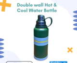 Double Wall Hot & Cool Water Bottle | Premium Insulated Stainless Steel Bottle for Long-Lasting Temperature Control