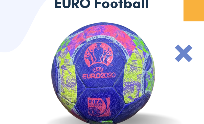 EURO Football – Premium Match Ball for Training, Competitive Games, and Recreational Play
