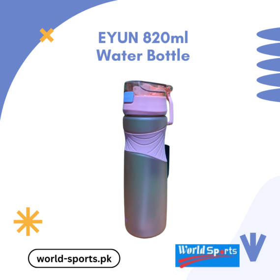 EYUN 820ml Water Bottle - BPA-Free, Leak-Proof, Durable and Stylish Hydration Solution