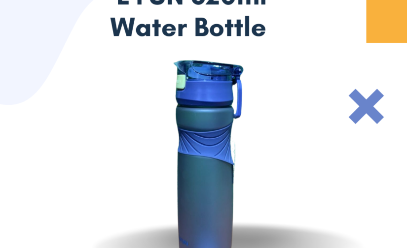 EYUN 820ml Water Bottle - BPA-Free, Leak-Proof, Eco-Friendly, Durable and Stylish Hydration Bottle
