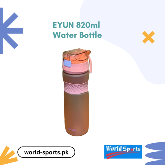 EYUN 820ml BPA-Free Water Bottle - Leak-Proof, Lightweight, and Stylish Hydration Companion