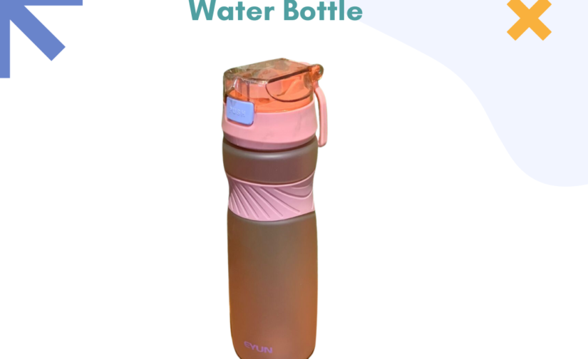EYUN 820ml BPA-Free Water Bottle - Leak-Proof, Lightweight, and Stylish Hydration Companion