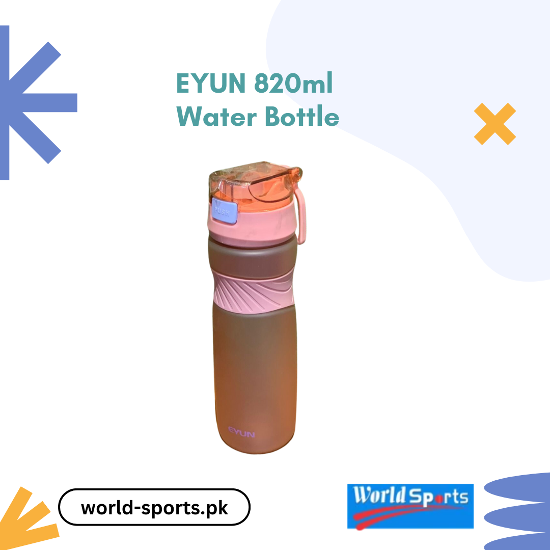 EYUN 820ml BPA-Free Water Bottle - Leak-Proof, Lightweight, and Stylish Hydration Companion