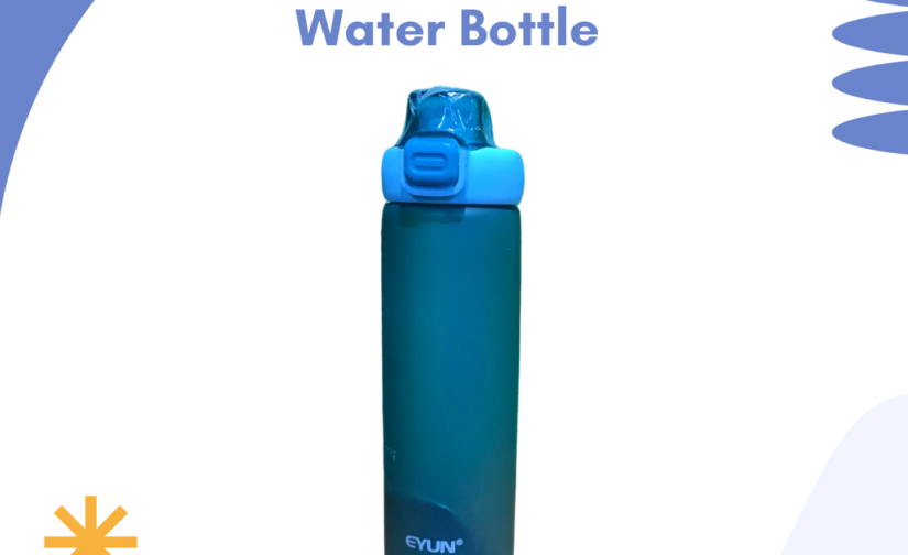 EYUN 850ml Water Bottle - BPA-Free, Leak-Proof, Durable, Wide-Mouth Hydration Bottle