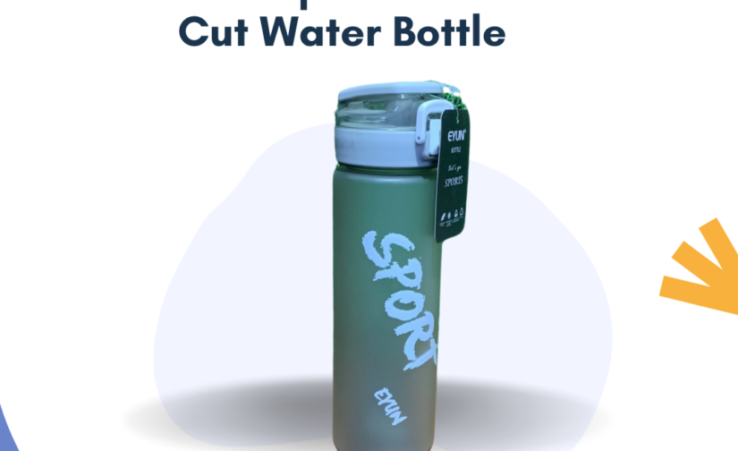 EYUN Sports China Cut Water Bottle, BPA-Free, Leak-Proof, Ergonomic & Durable Hydration Bottle
