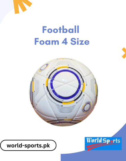 Football Foam Size 4 – Soft and Lightweight Training Ball for Kids and Beginners