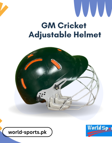 GM Cricket Adjustable Helmet – Advanced Safety Gear for Cricket Players with Custom Fit