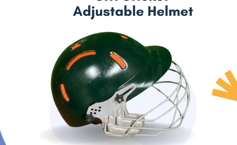 GM Cricket Adjustable Helmet – Advanced Safety Gear for Cricket Players with Custom Fit