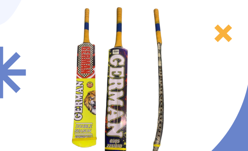 German 880G Cricket Bat - Premium Lightweight Bat for Power, Precision, and Durability