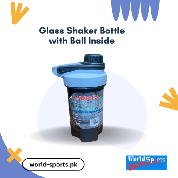 Glass Shaker Bottle with Ball Inside – 700ml Durable and BPA-Free Protein Shaker for Smooth Blends