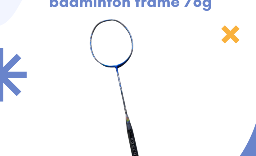 Gosen Mirapro 700 Badminton Racquet - 78g Lightweight Frame for Speed and Control