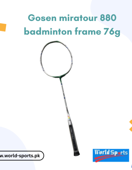 Gosen Miratour 880 Badminton Racquet - 76g Ultra-Light Frame for Speed and Precision