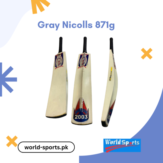 Gray Nicolls 871G Cricket Bat – Lightweight, Powerful, and Premium Performance Bat