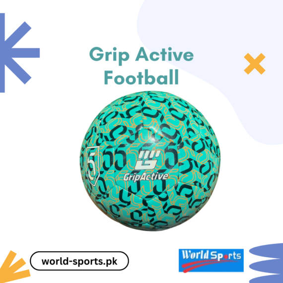 Grip Active Football - High-Performance Durable Soccer Ball with Superior Grip and Control