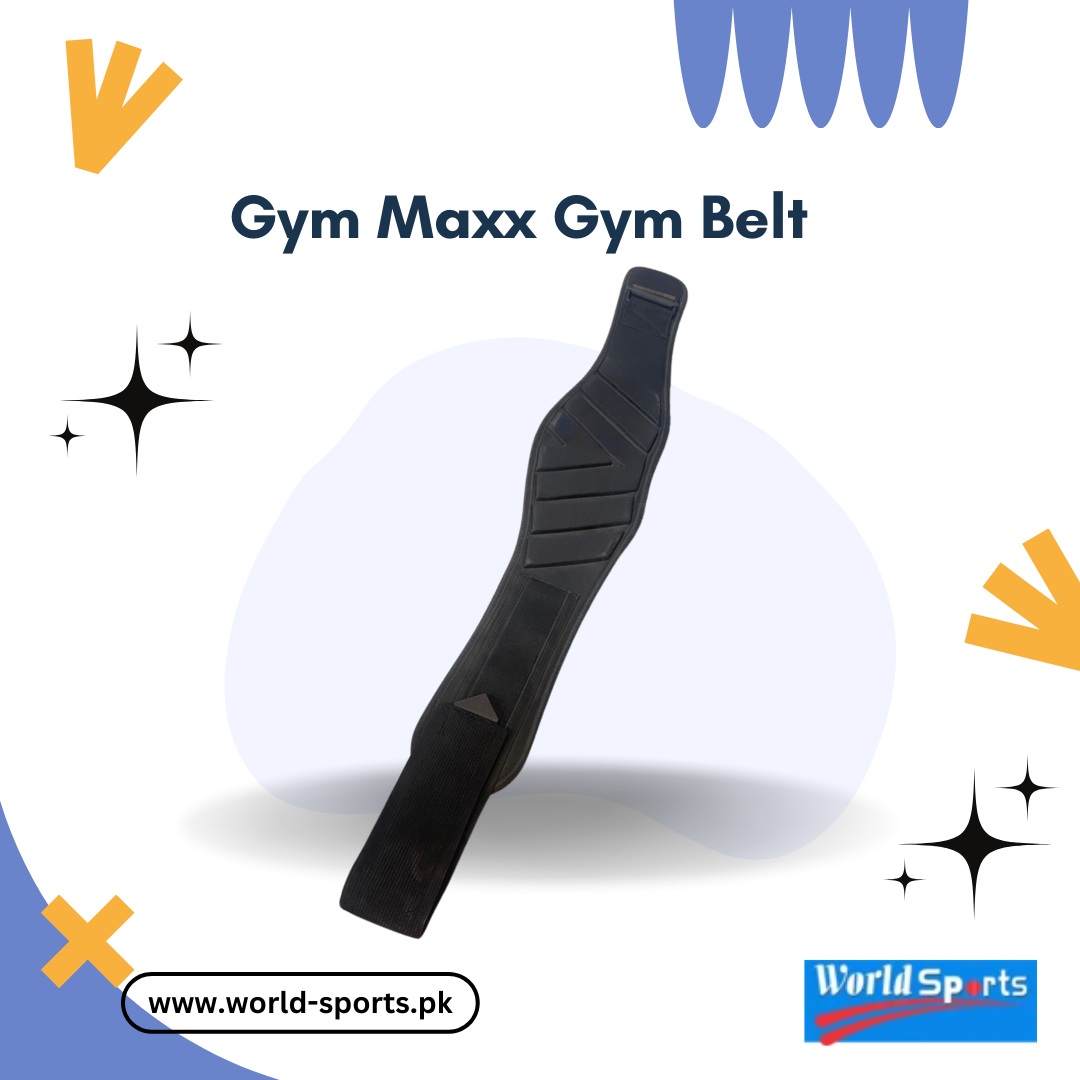 Gym Maxx Gym Belt – Premium Back Support for Weightlifting, Powerlifting, and Strength Training