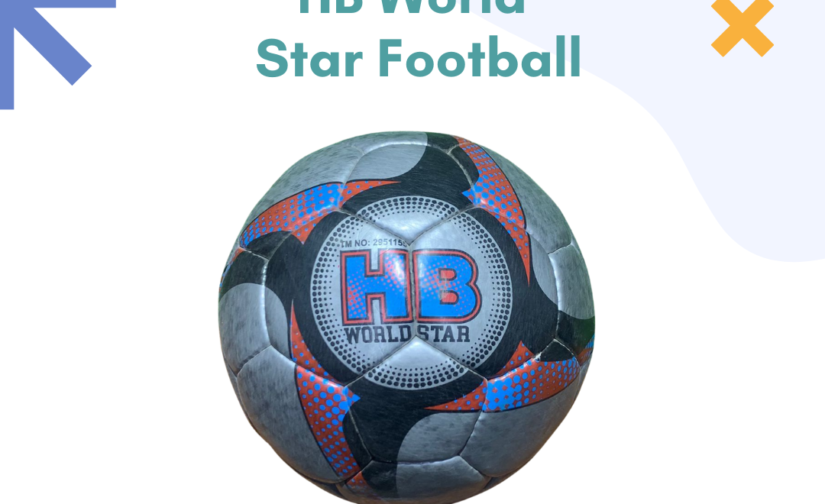 HB World Star Football – Premium Soccer Ball for Matches, Training, and Recreational Play