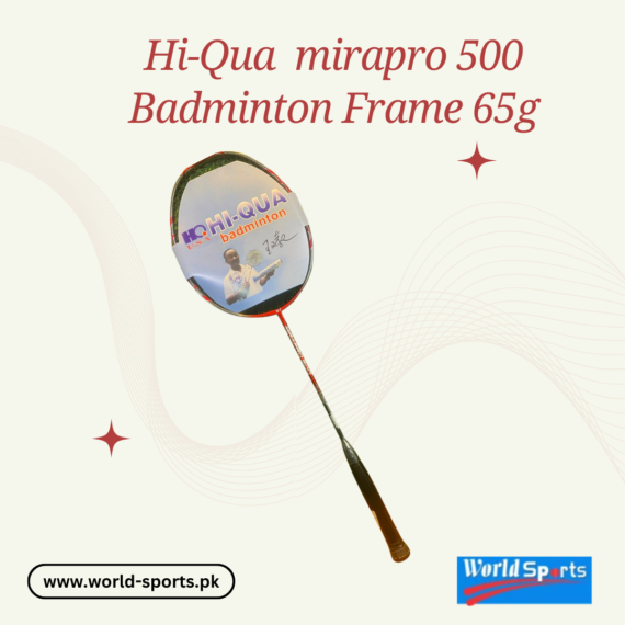 Hi-Qua Mirapro 500 Badminton Frame 65g – Ultra-Lightweight Badminton Racket Frame