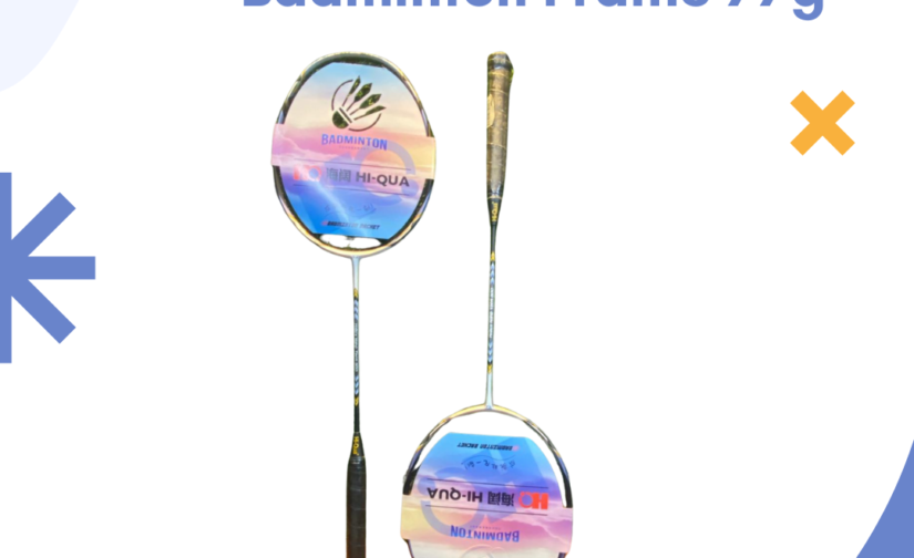 Hi-Qua Nang Tech 300 Badminton Frame 77g – High-Performance Badminton Racket Frame