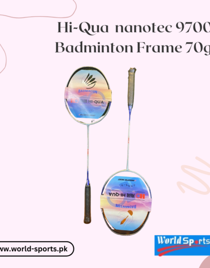 Hi-Qua Nanotec 9700 Badminton Frame 70g – Lightweight and High-Power Badminton Racket Frame