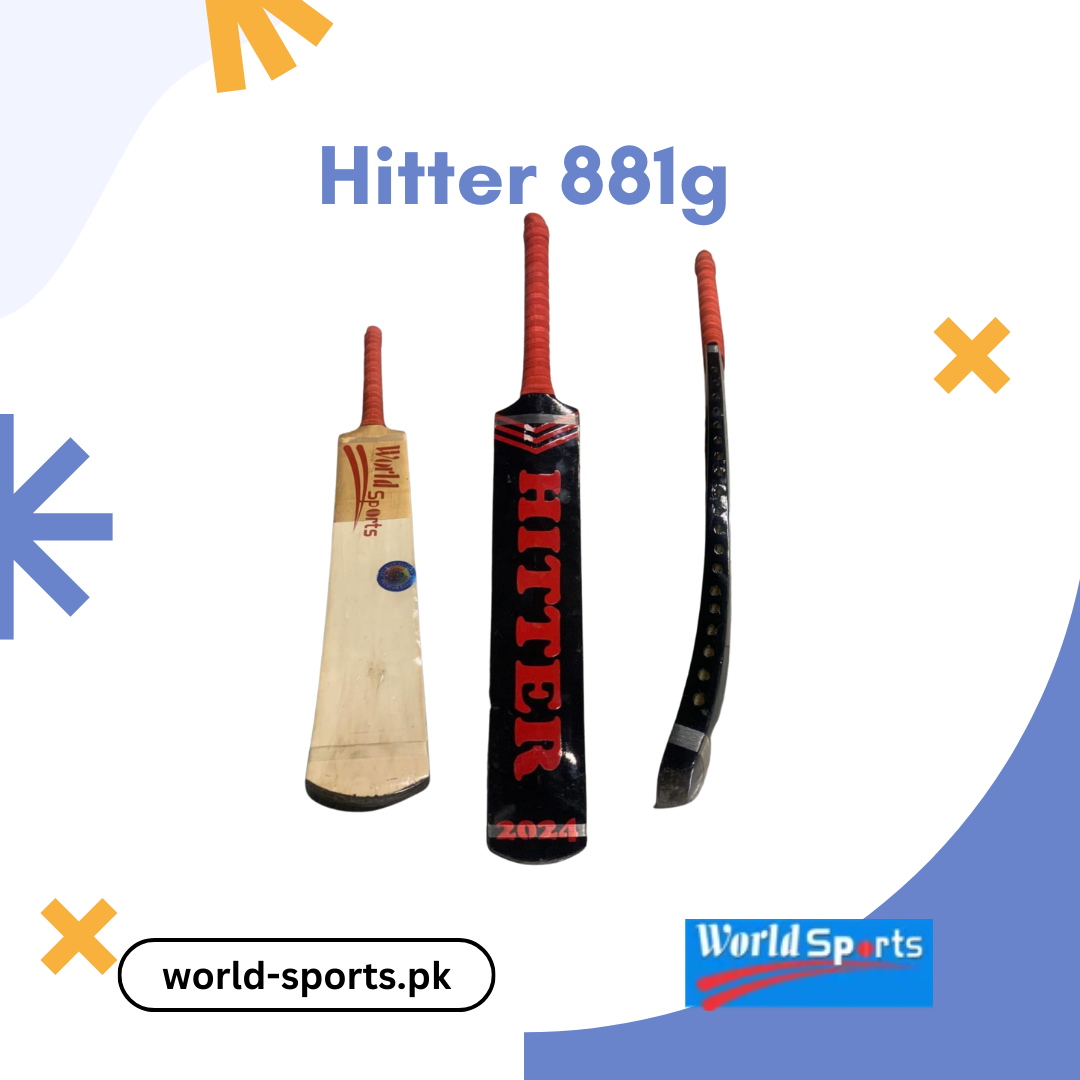 Hitter 881G Cricket Bat – Lightweight, Power-Packed Bat for Superior Performance and Control