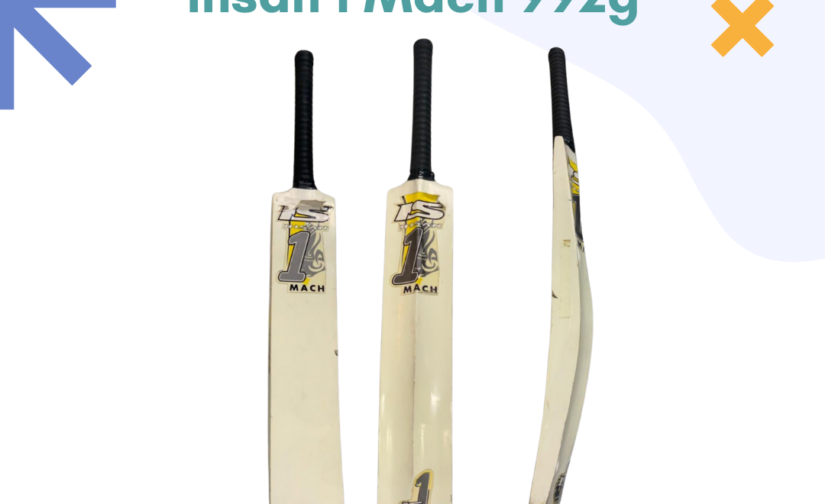 Ihsan Mach 992G Cricket Bat - Premium Lightweight Pakistan Willow Bat for Power and Precision