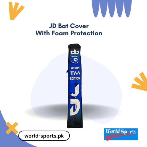 JD Bat Cover with Foam Protection – Premium Cricket Bat Cover for Maximum Safety and Durability