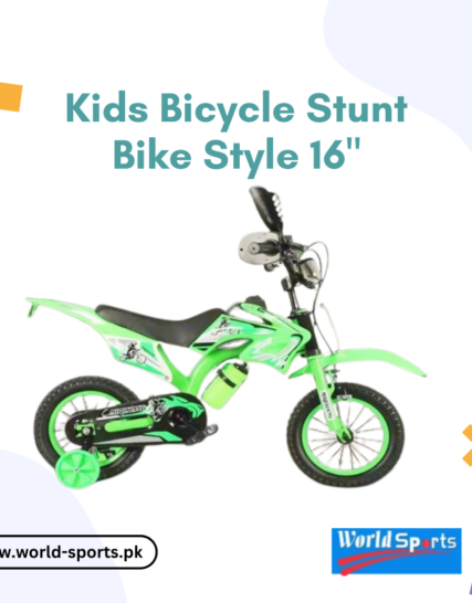 Kids Bicycle Stunt Bike Style 16" | Durable & Lightweight Bike for Young Riders with Adjustable Seat