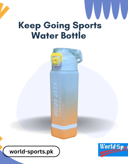 Keep Going Sports Water Bottle - 750ml BPA-Free, Leak-Proof, Durable Hydration Bottle
