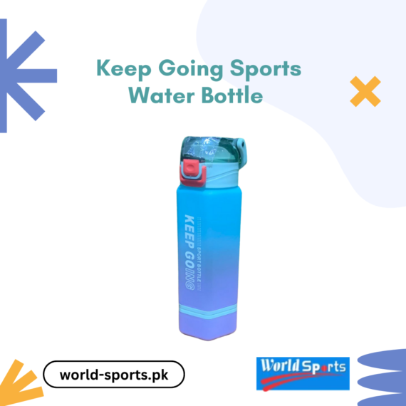 Keep Going Sports Water Bottle BPA-Free, Leak-Proof, Durable and Lightweight Hydration Bottle