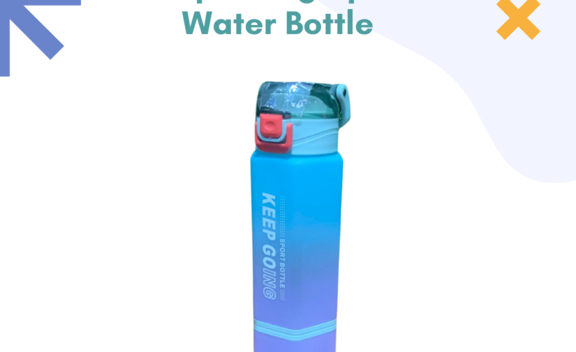 Keep Going Sports Water Bottle BPA-Free, Leak-Proof, Durable and Lightweight Hydration Bottle