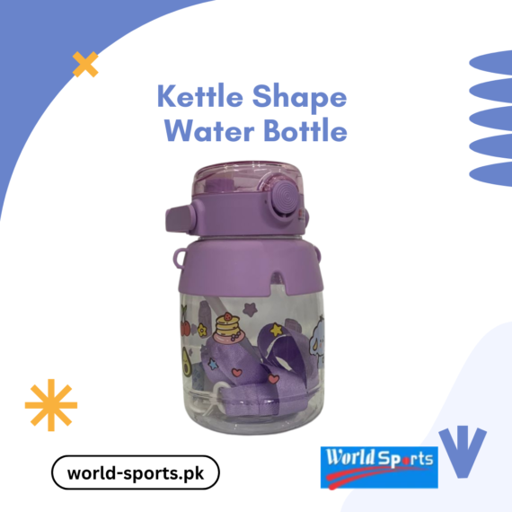 Kettle Shape Water Bottle - Unique and Stylish 1000ml Hydration Bottle, Leak-Proof, BPA-Free, Perfect
