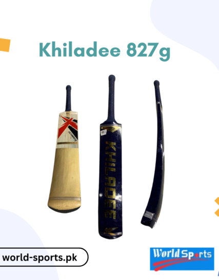 Khiladee 827G Cricket Bat – Lightweight and Powerful Bat for Superior Performance