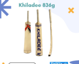 Khiladee 836G Cricket Bat – Lightweight, Durable Bat for Power and Precision