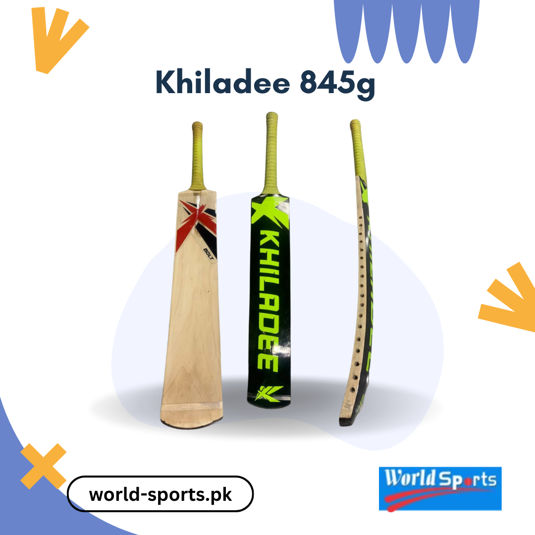 Khiladee 845G Cricket Bat - Premium Quality Bat for Power, Precision, and Durability