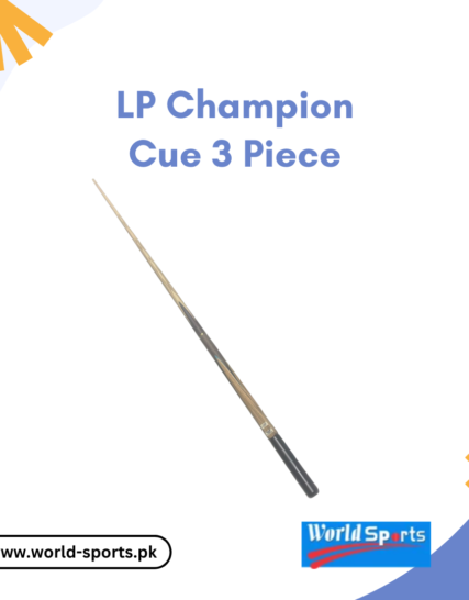 LP Champion Cue 3 Piece - High-Performance 3-Piece Snooker Cue for Precision, Control, and Durability