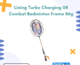 Li-Ning Turbo Charging 08 Combat Badminton Racquet - 86g Power-Driven Frame for Advanced Players