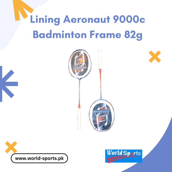 Li-Ning Aeronaut 9000C Badminton Racquet - 82g Control-Oriented Frame for Precision, Power, and Durability