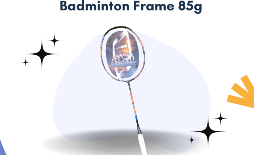Li-Ning AX Force 90 Badminton Racquet - 85g High-Performance Frame for Power, Control, and Durability