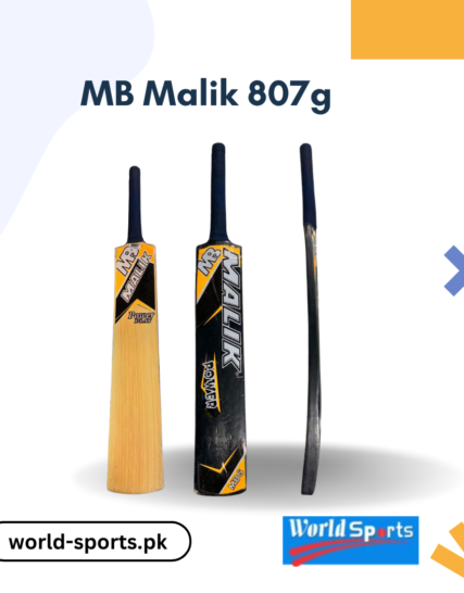 MB Malik 807G Cricket Bat - Premium Cricket Bat for Power, Control, and Durability