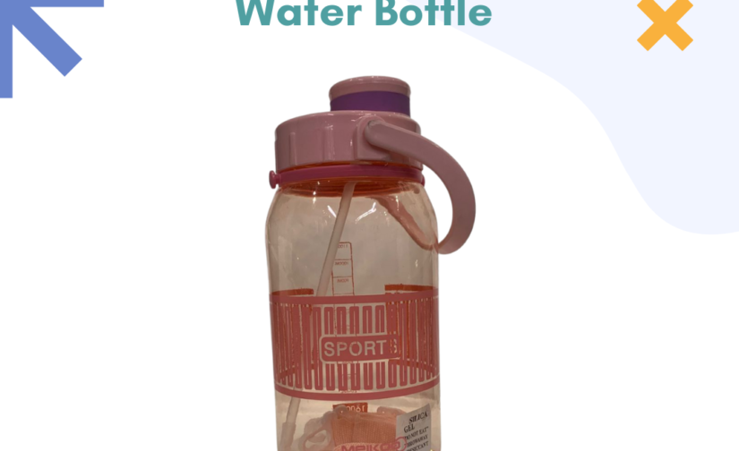 MEIKO 1600ml Water Bottle - Large Capacity, BPA-Free, Leak-Proof Hydration Bottle for Sports, Travel & Fitness