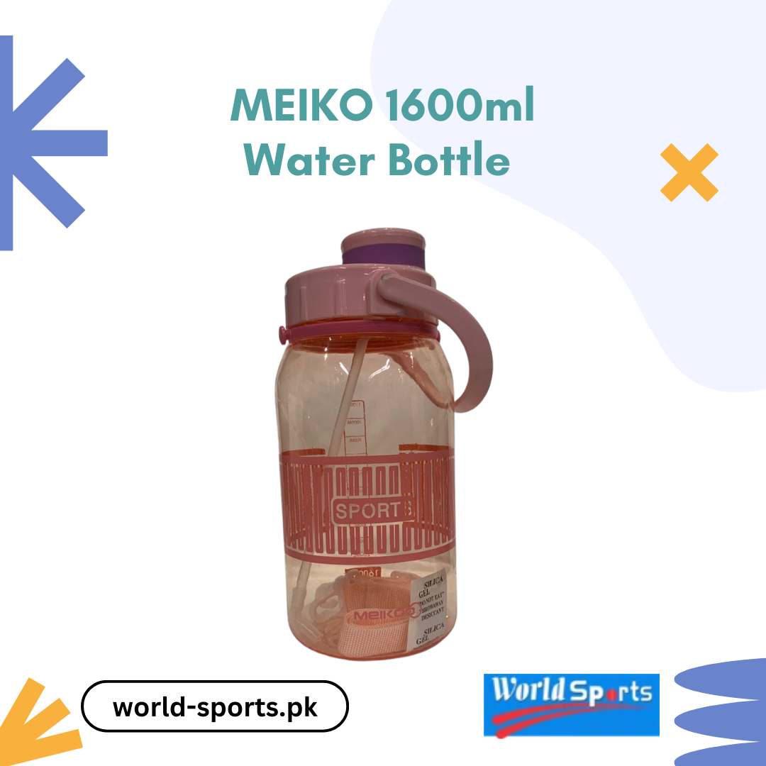 MEIKO 1600ml Water Bottle - Large Capacity, BPA-Free, Leak-Proof Hydration Bottle for Sports, Travel & Fitness